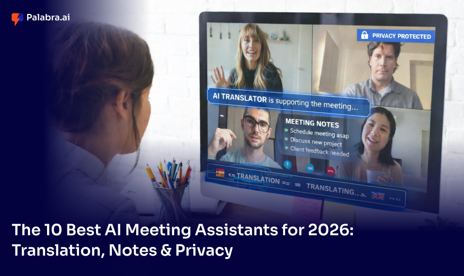 The 10 Best AI Meeting Assistants for 2026: Translation, Notes & Privacy