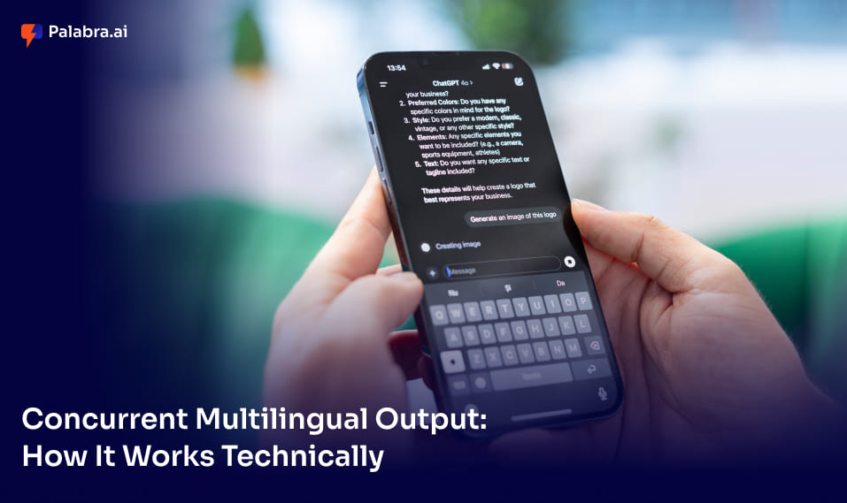 Concurrent Multilingual Output: How It Works Technically